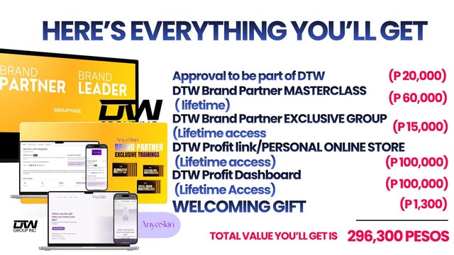DTW Brand Partner Package