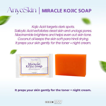 ANYOSKIN Miracle Kojic Soap